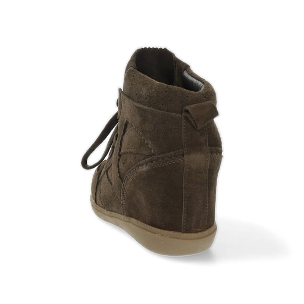 donkerbruine sneaker
