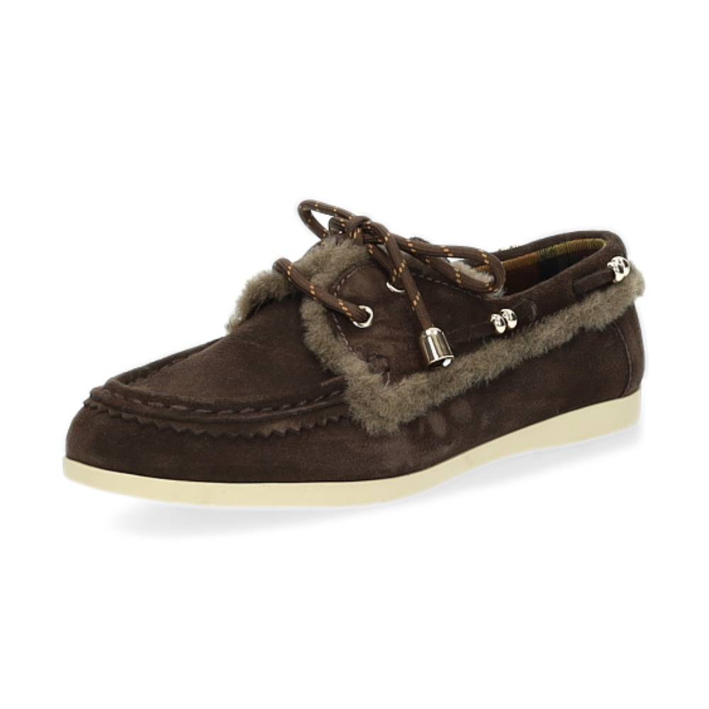 bruine bootschoen