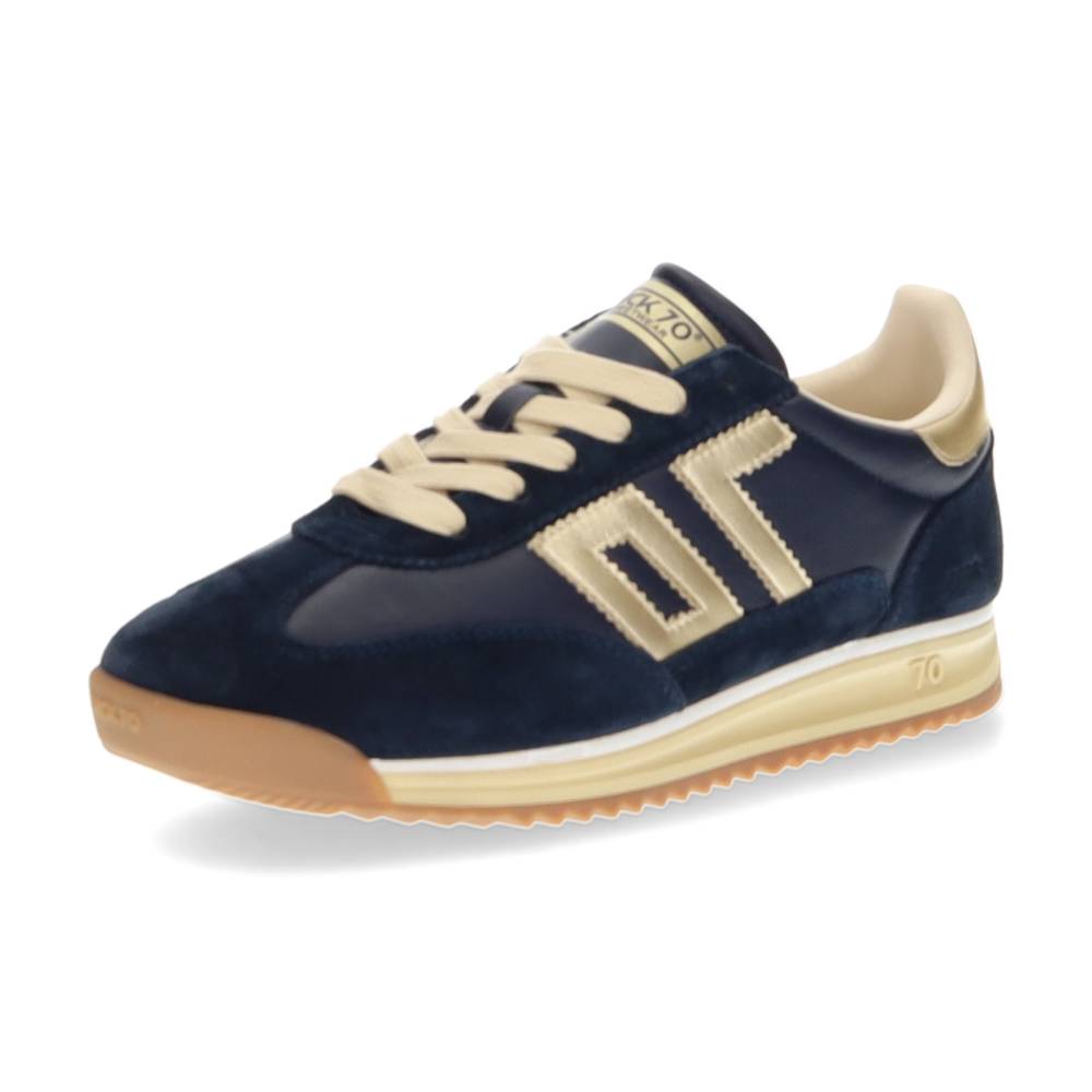 blauwe sneaker