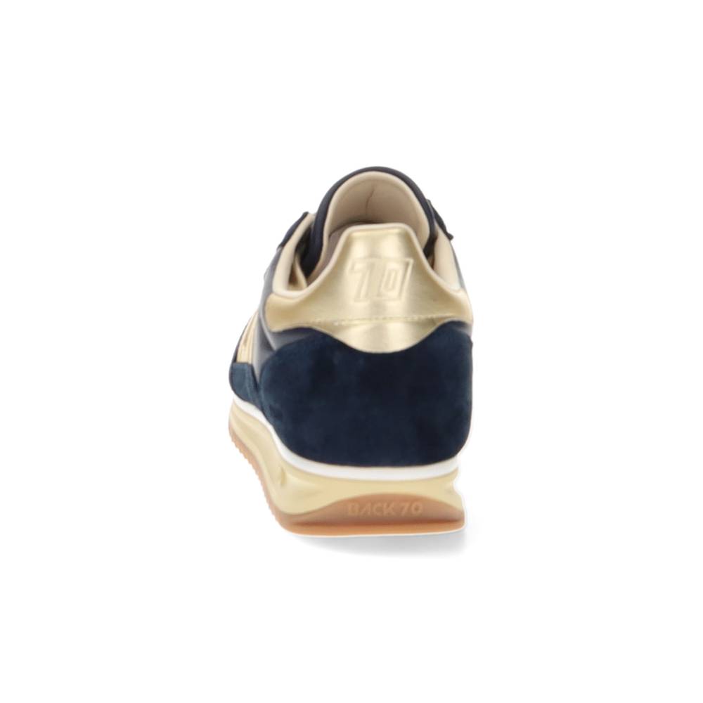 blauwe sneaker