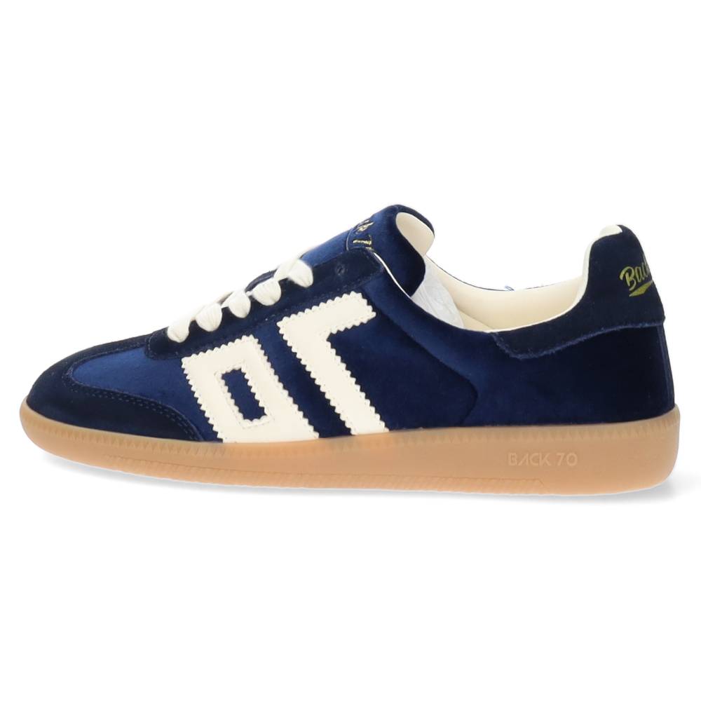 blauwe sneaker