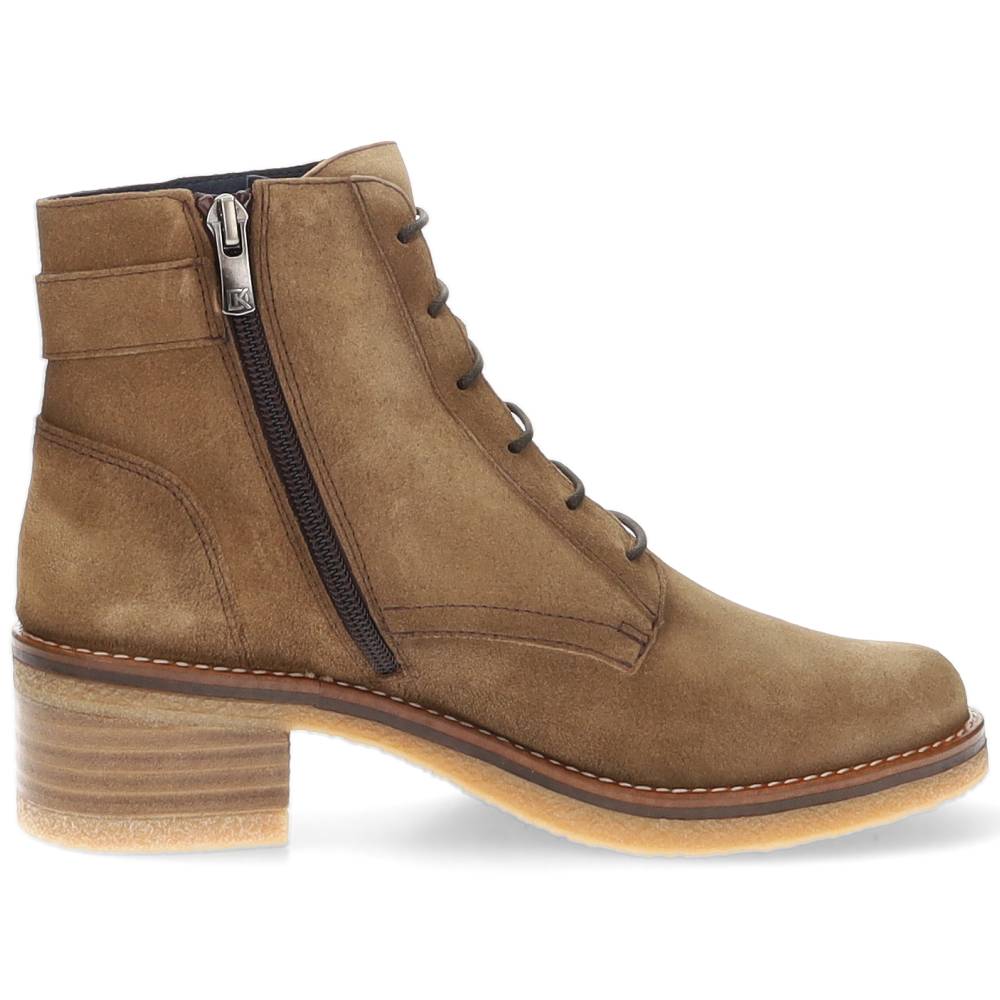 taupe enkellaars
