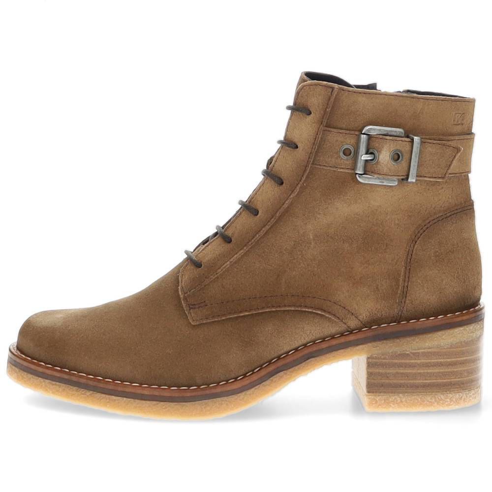 taupe enkellaars