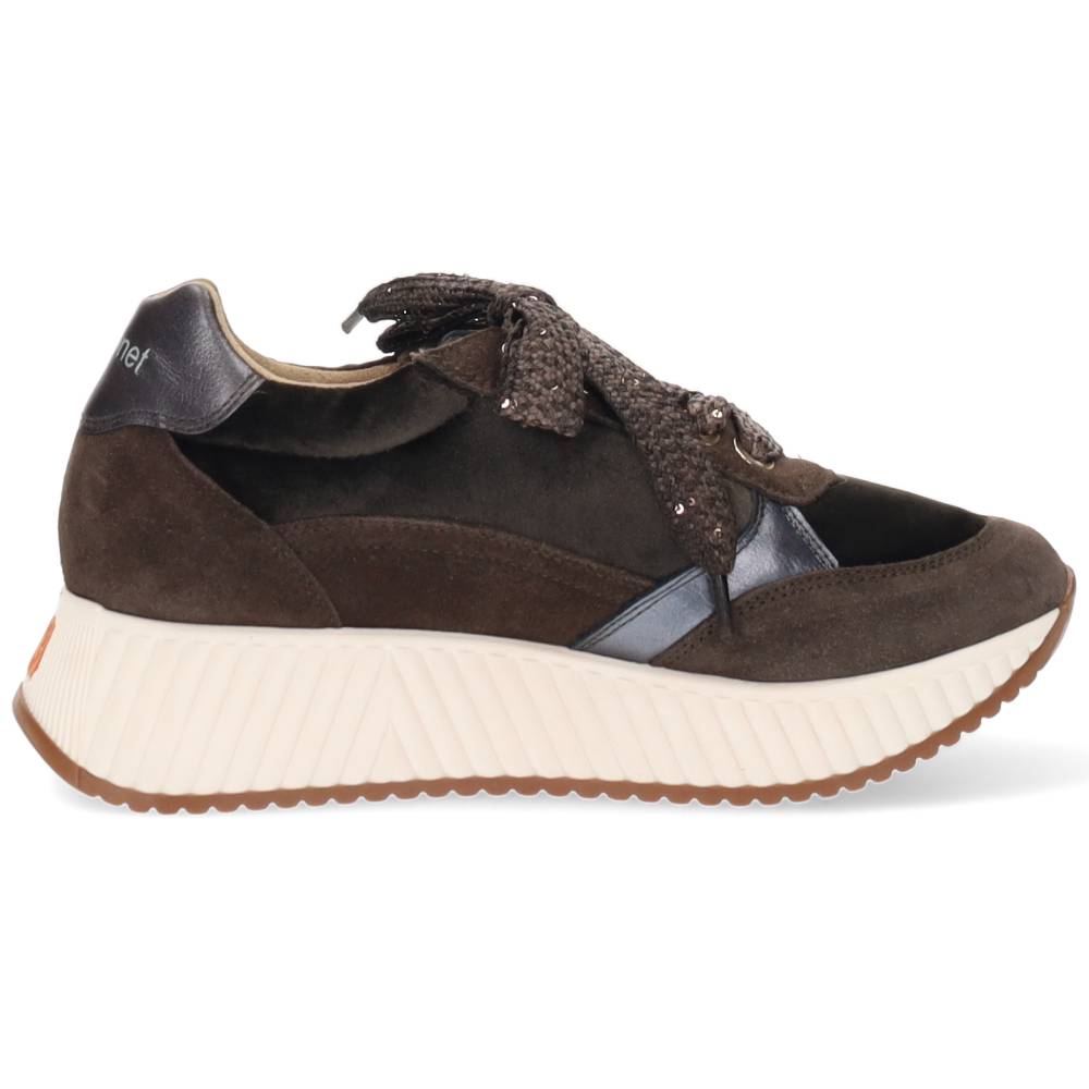 bruine sneaker
