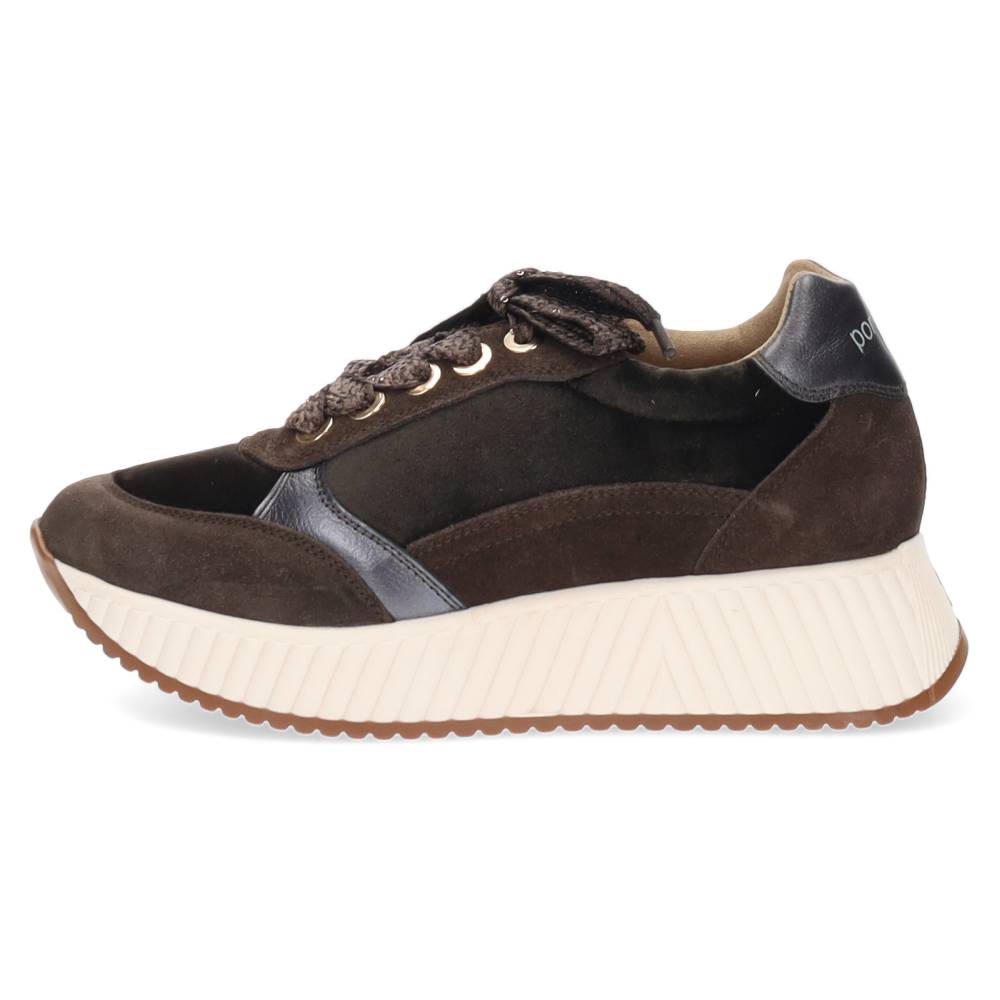 bruine sneaker