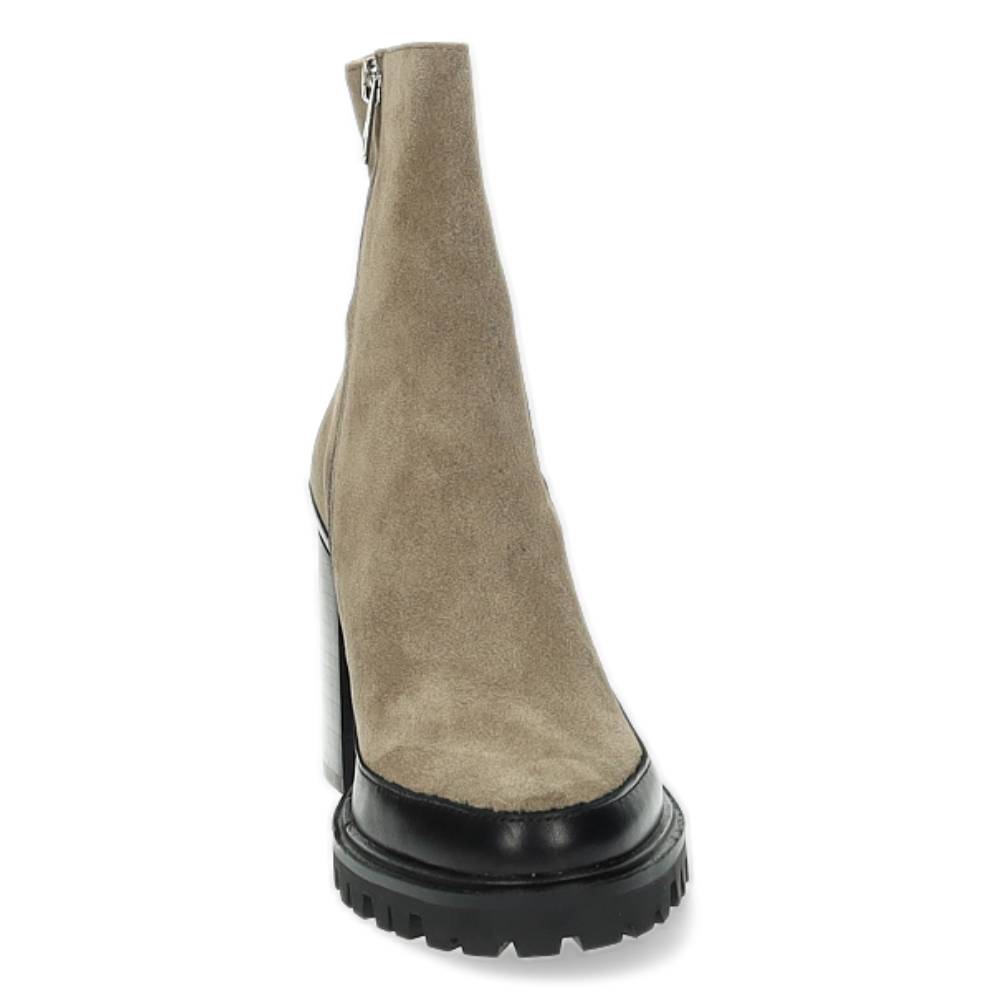 taupe enkellaars