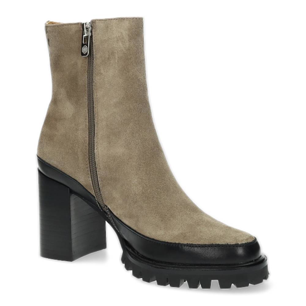 taupe enkellaars