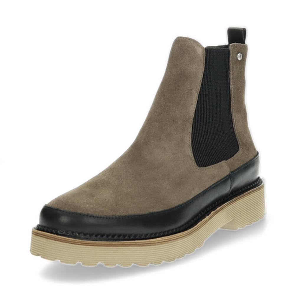 taupe enkellaars