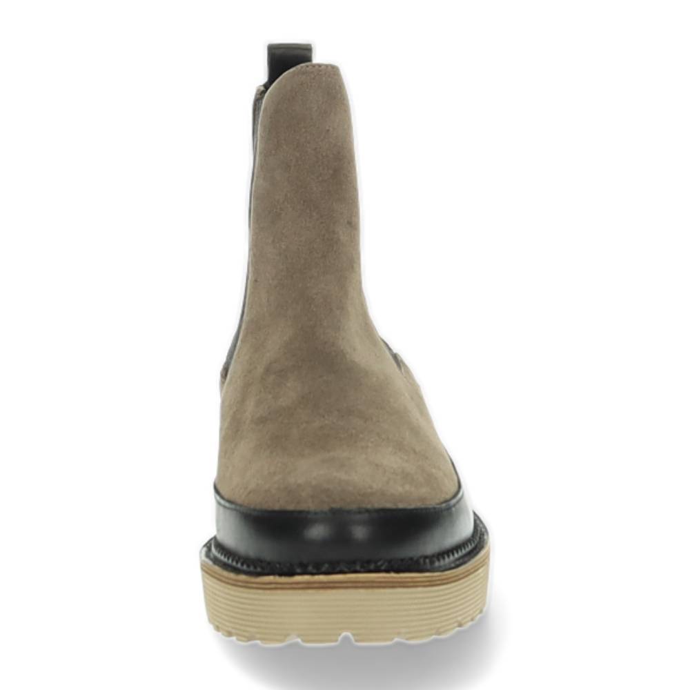 taupe enkellaars