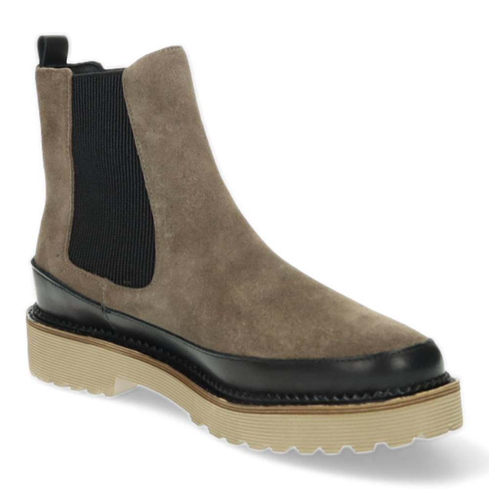 taupe enkellaars