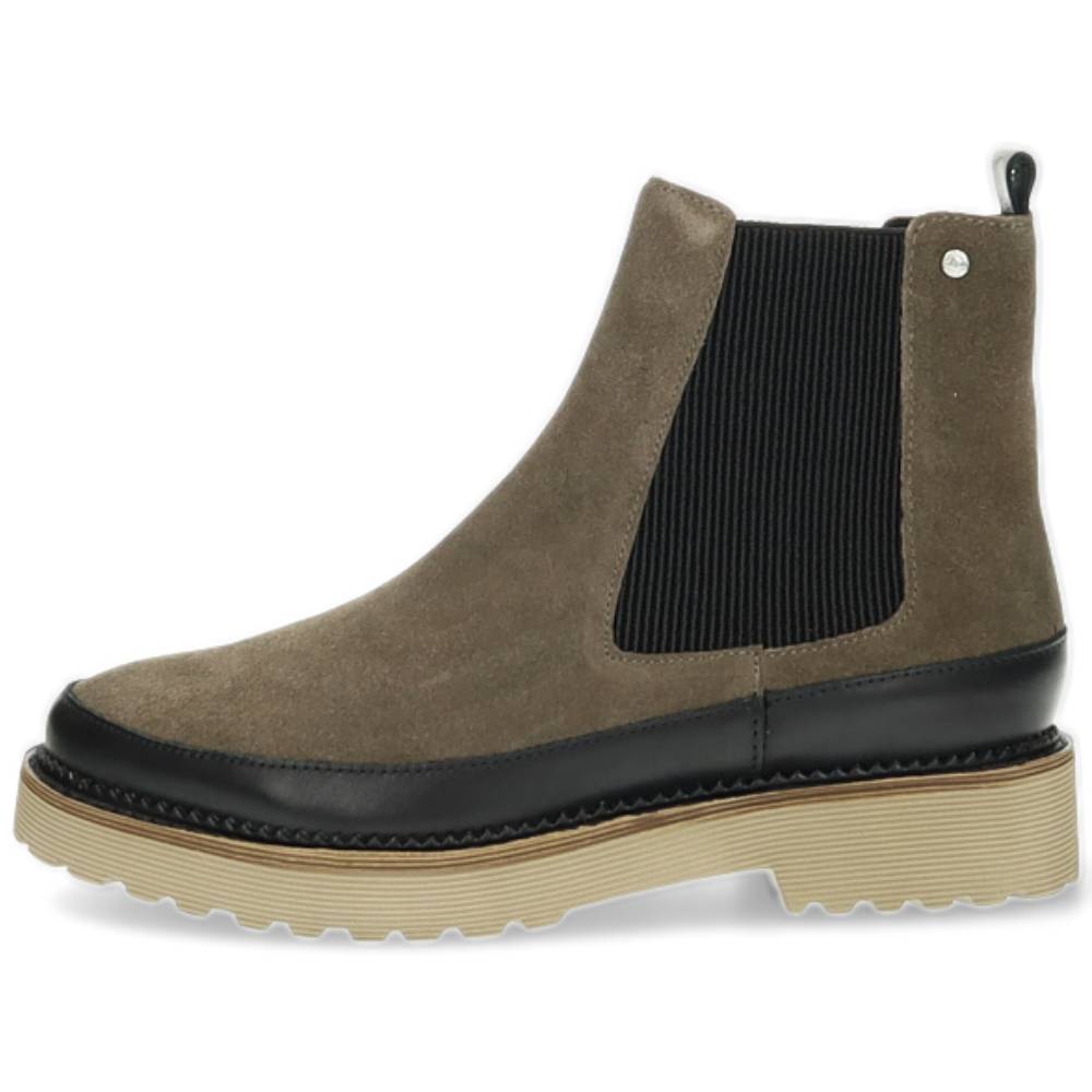 taupe enkellaars