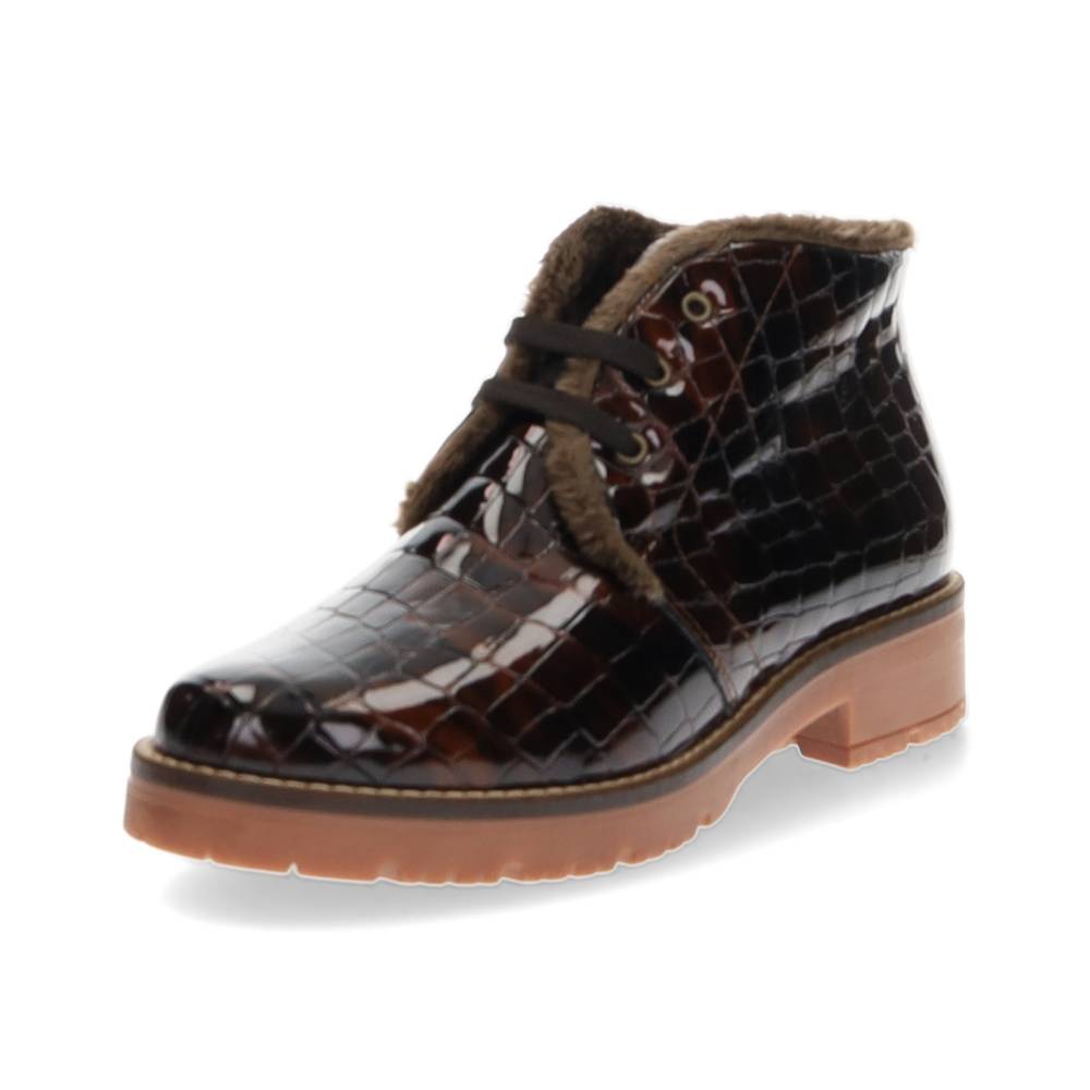 bruine veterschoen hoog