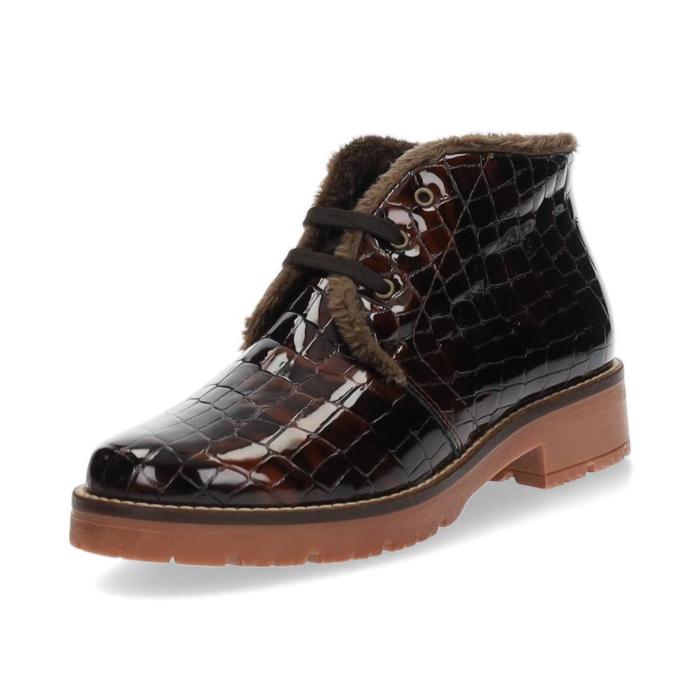 bruine veterschoen hoog