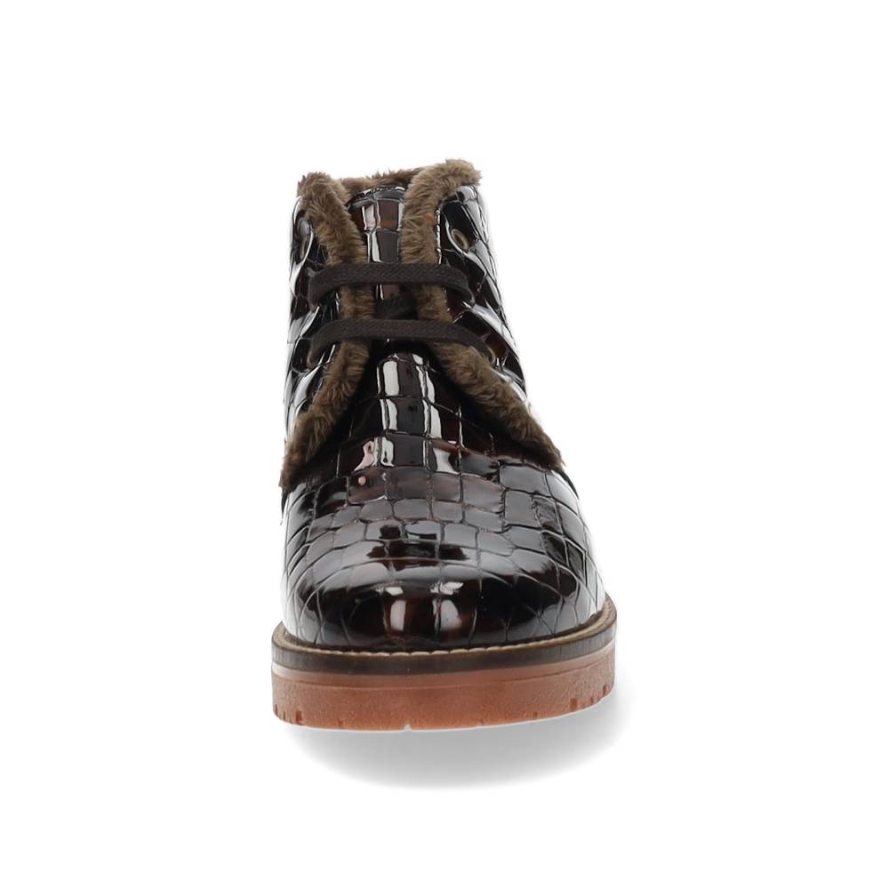 bruine veterschoen hoog