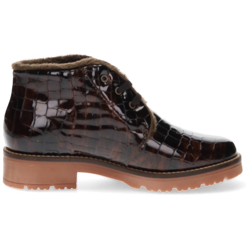 bruine veterschoen hoog