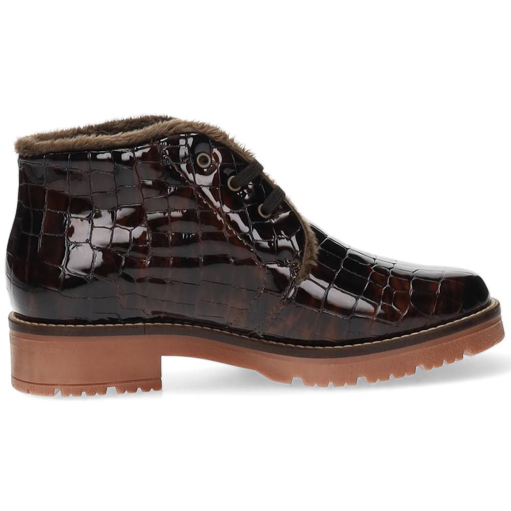 bruine veterschoen hoog