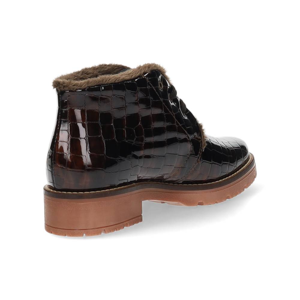 bruine veterschoen hoog