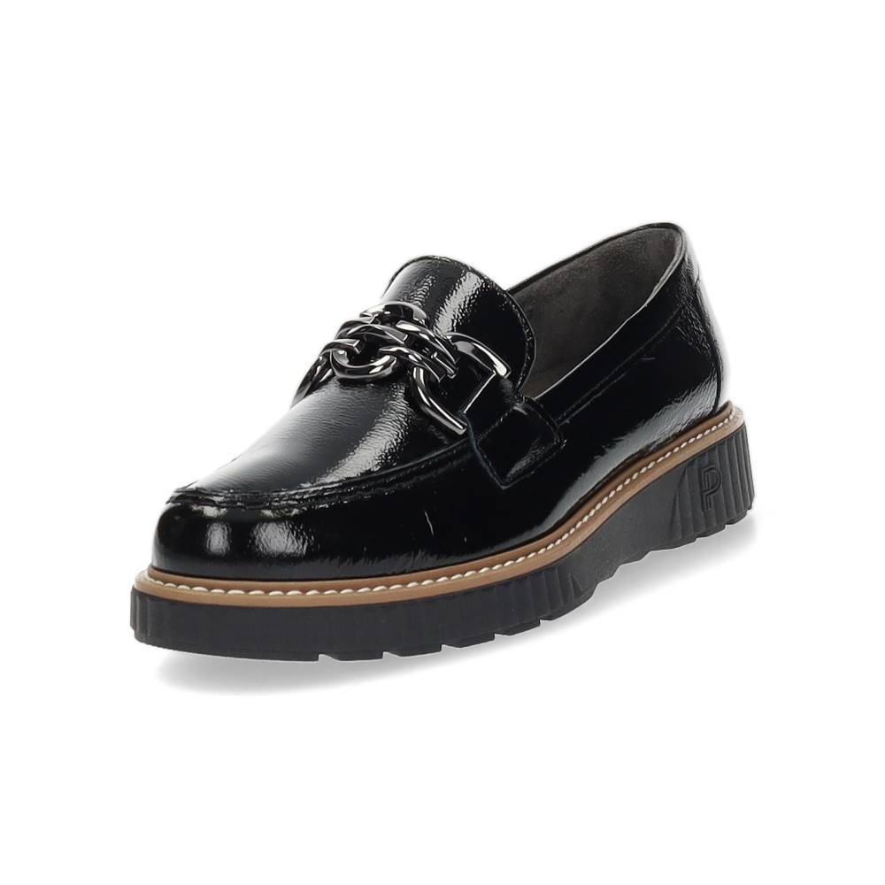 zwarte mocassin