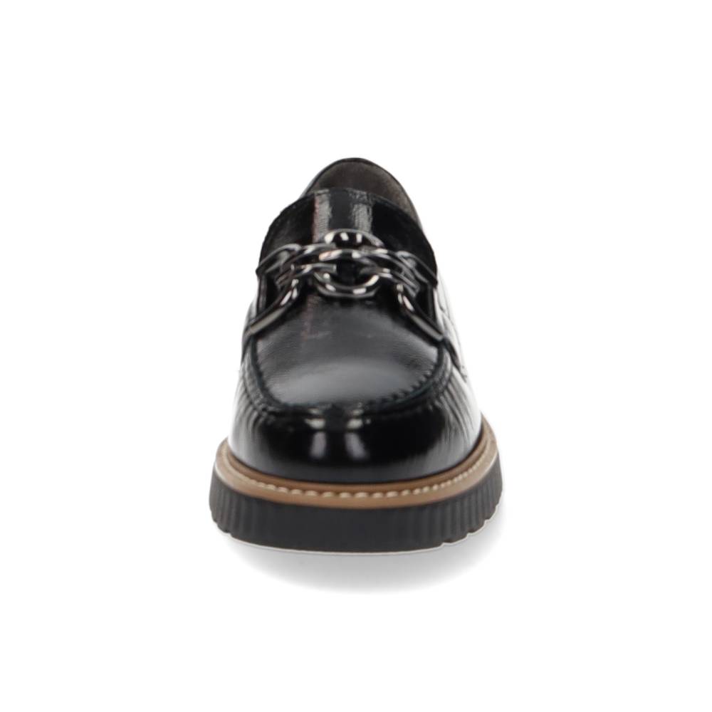 zwarte mocassin