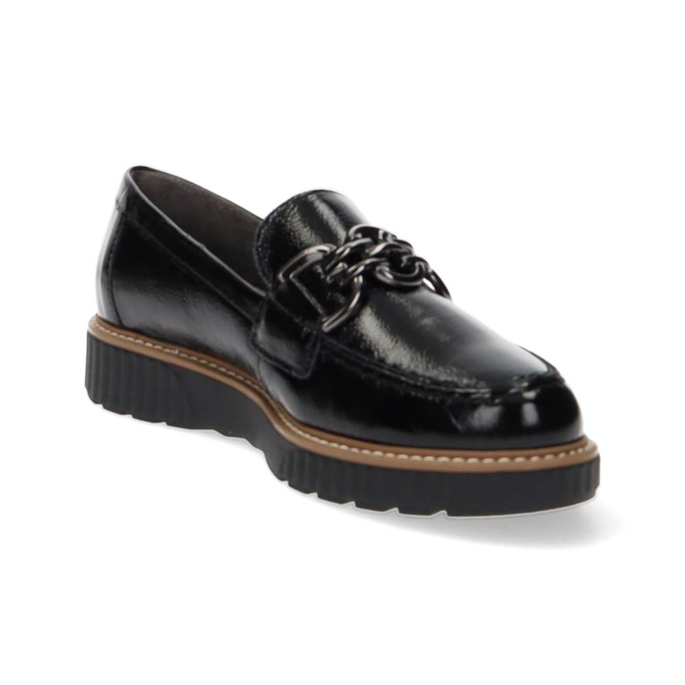 zwarte mocassin