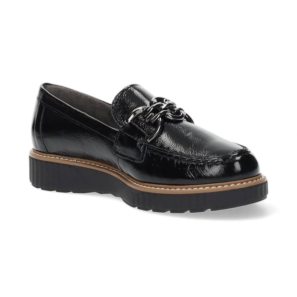 zwarte mocassin