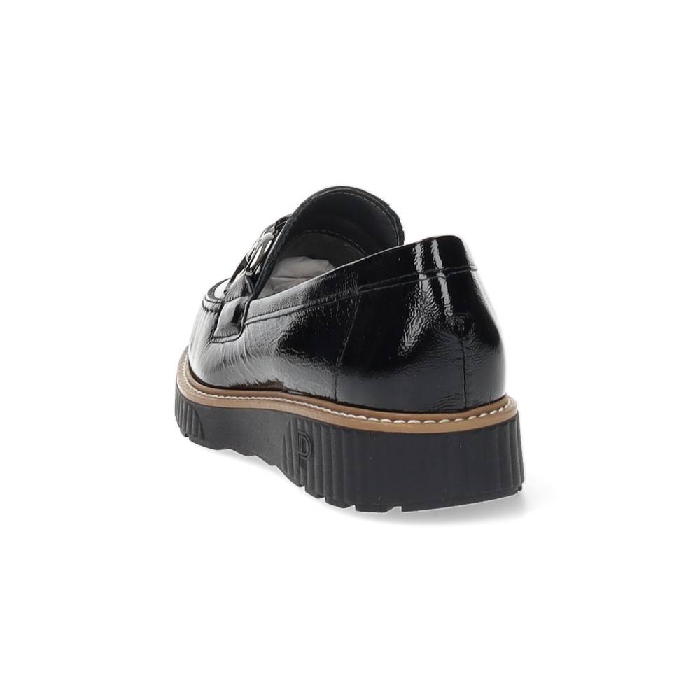 zwarte mocassin