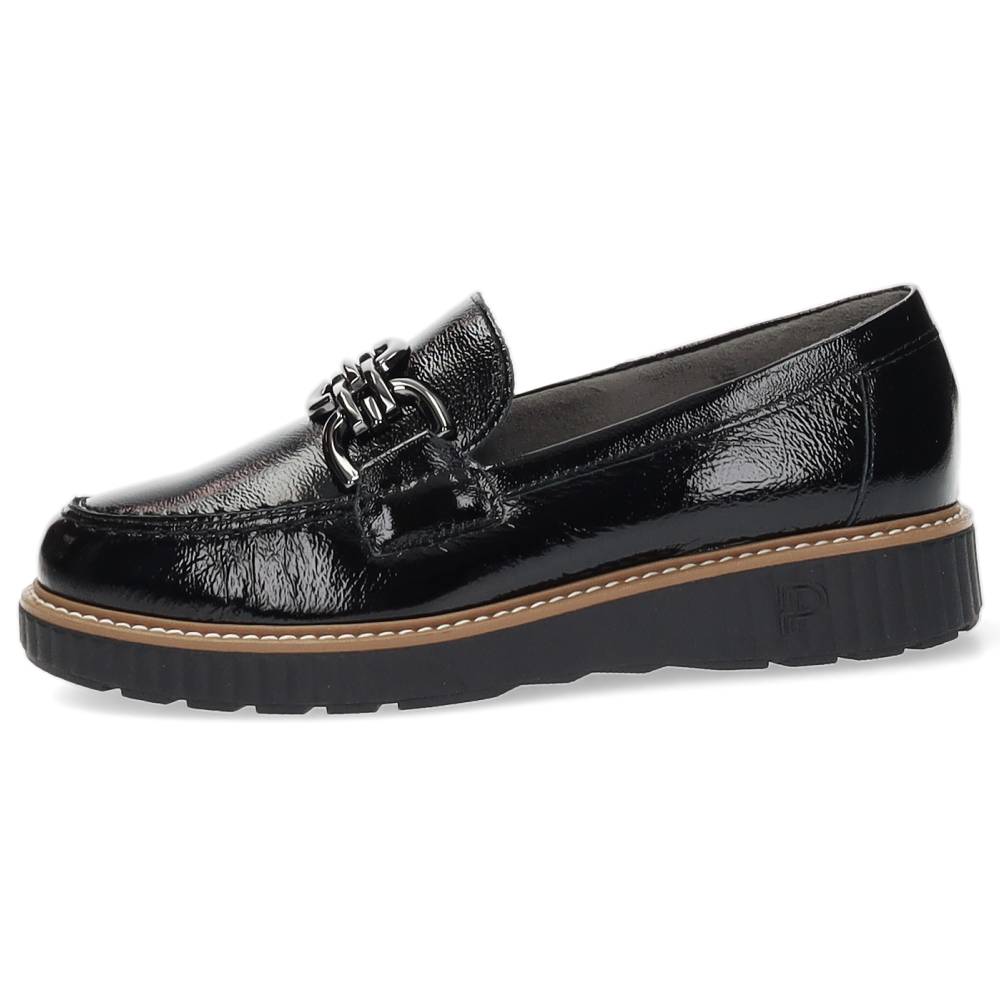 zwarte mocassin