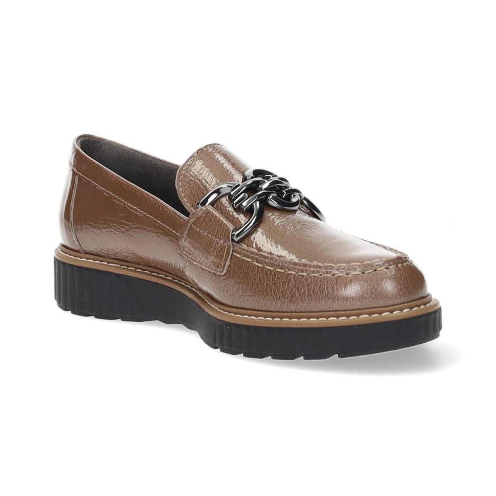 taupe mocassin