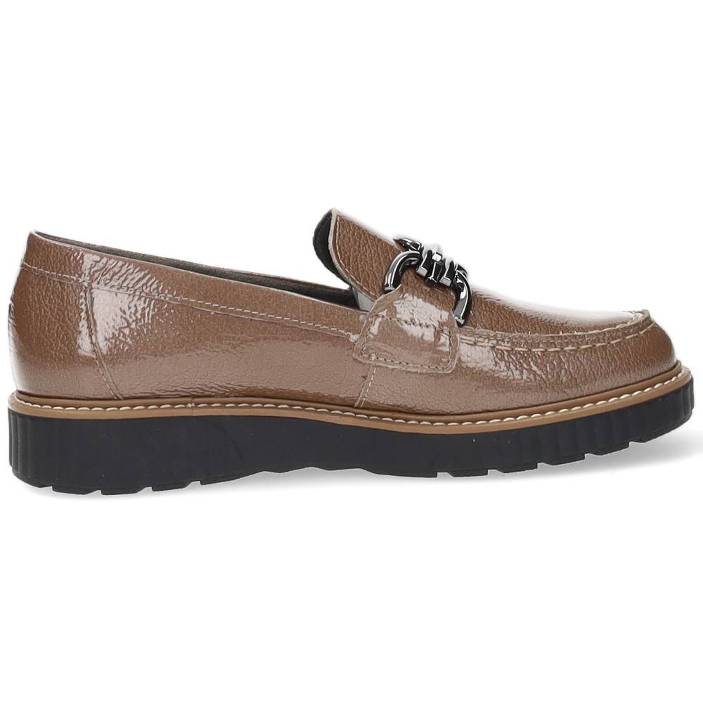taupe mocassin