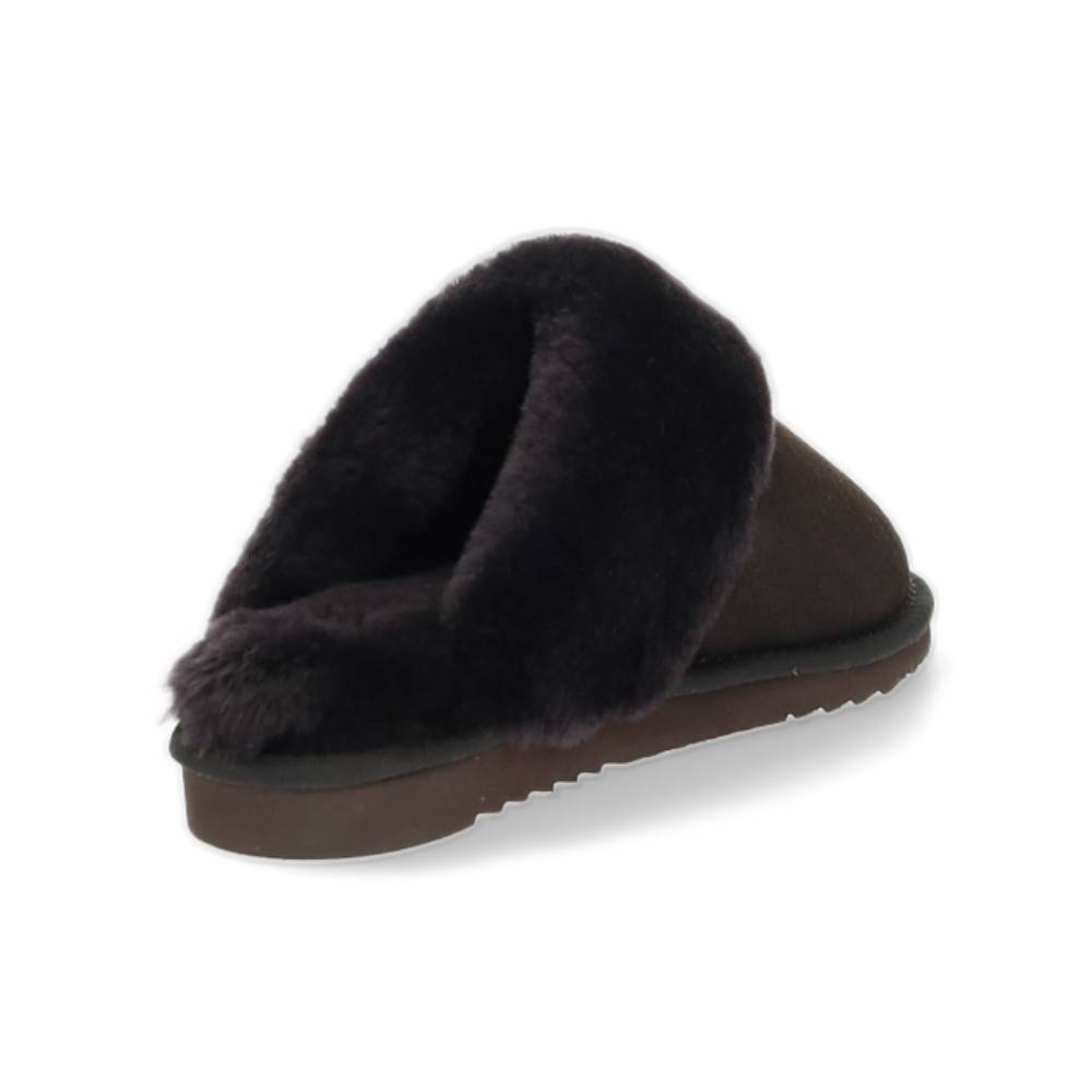 bruine pantoffel