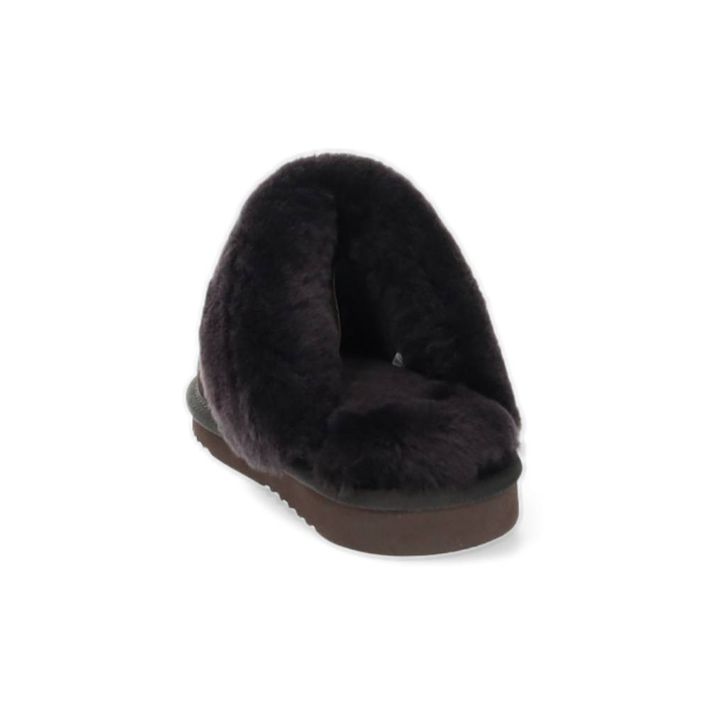 bruine pantoffel