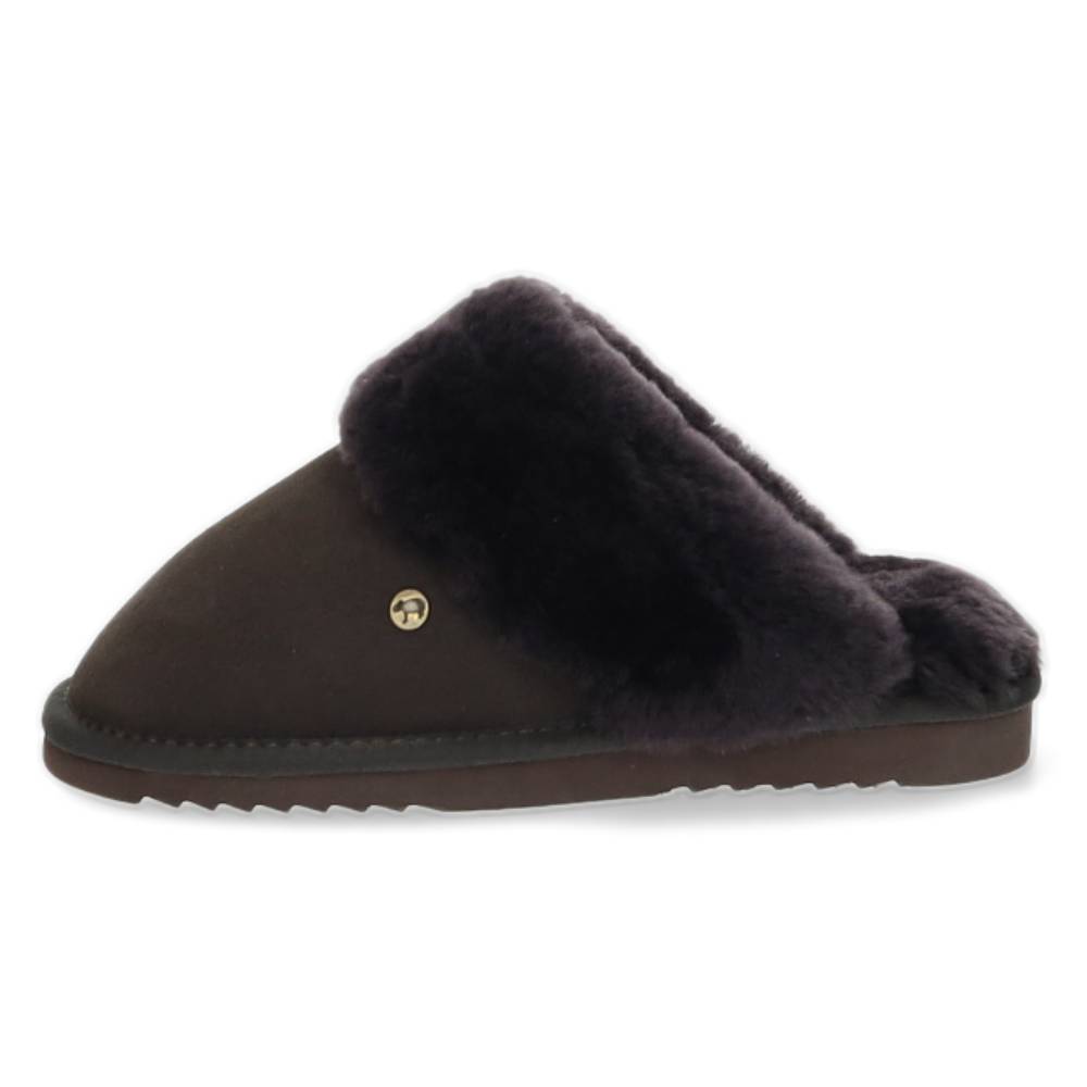bruine pantoffel