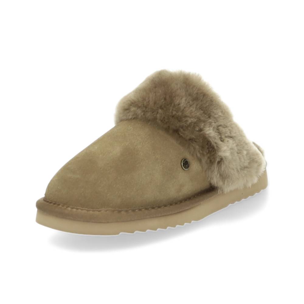 taupe pantoffel