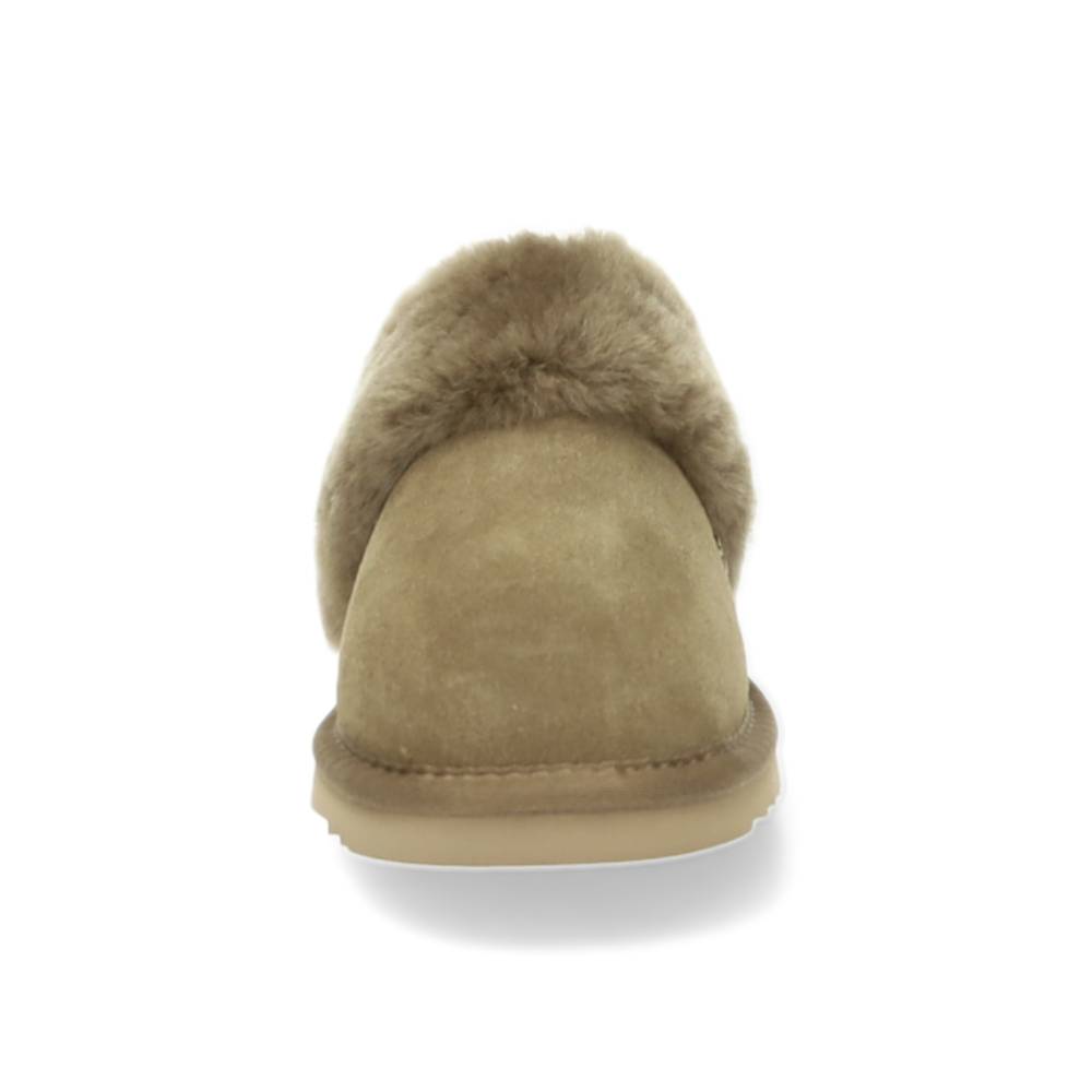 taupe pantoffel