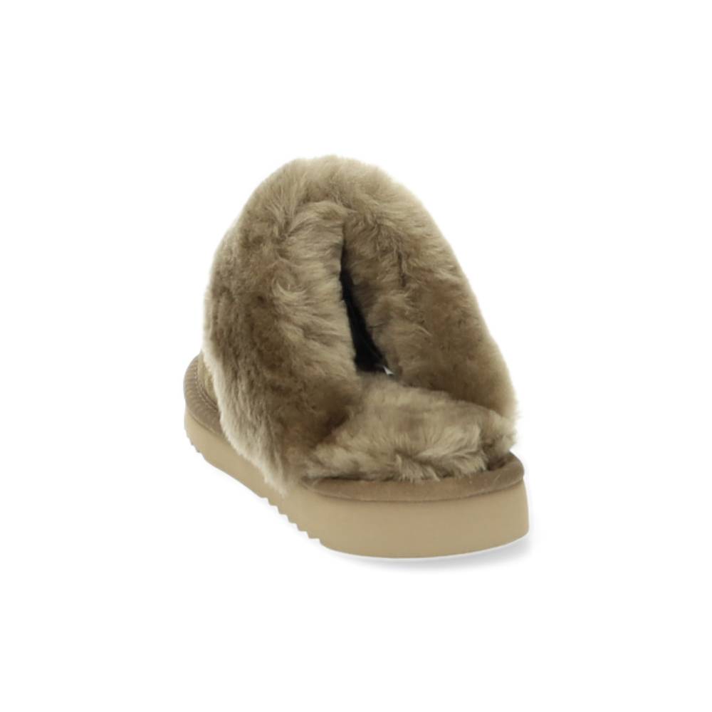 taupe pantoffel