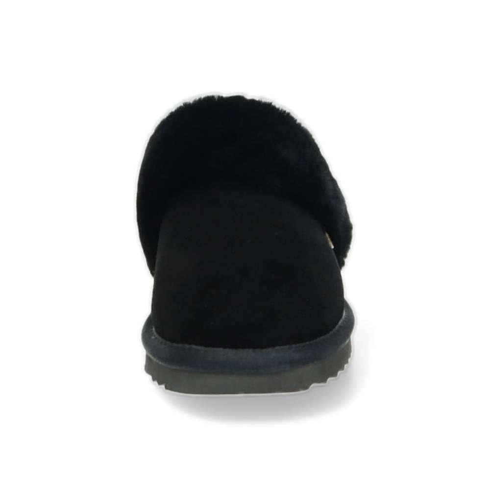 zwarte pantoffel
