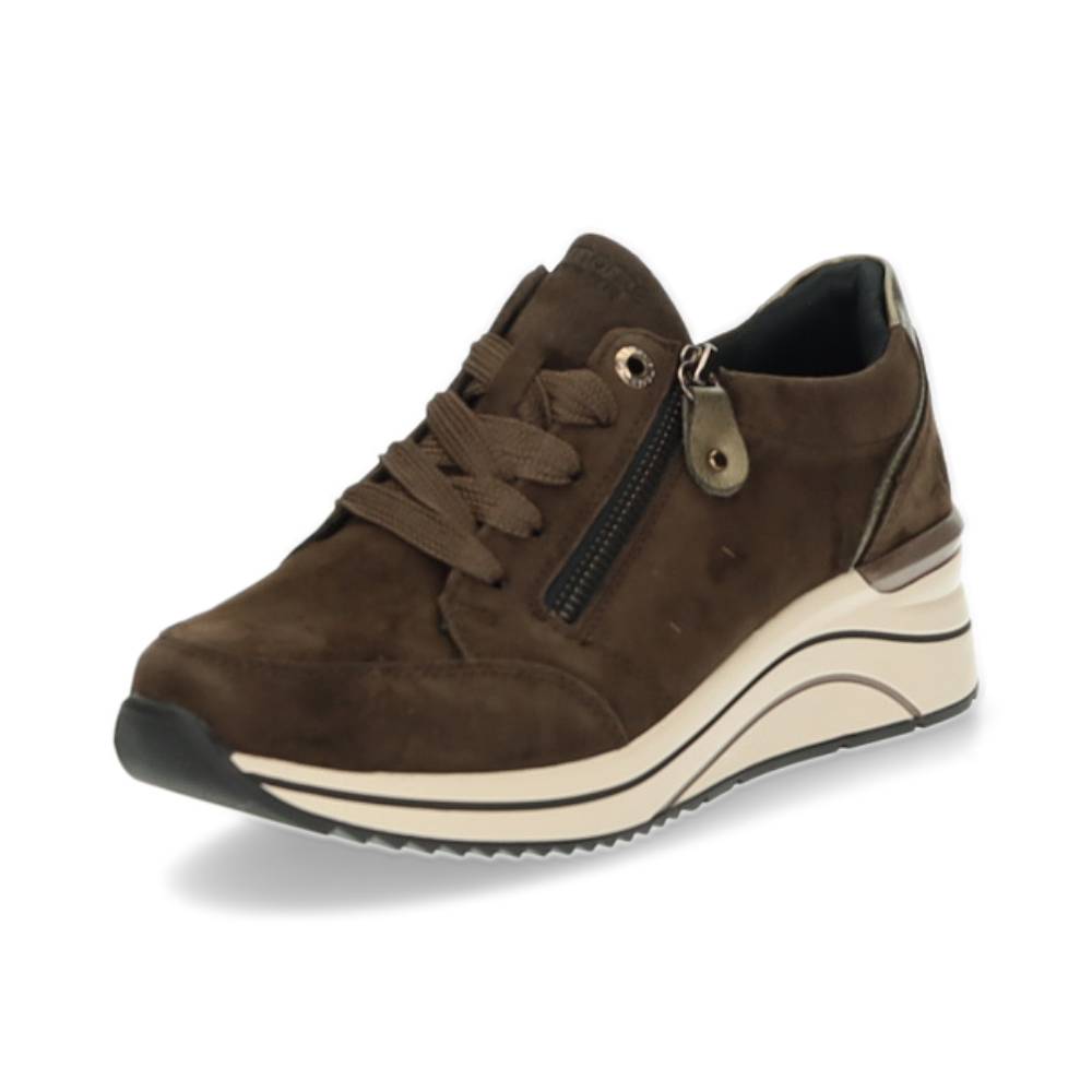 donkerbruine sneaker