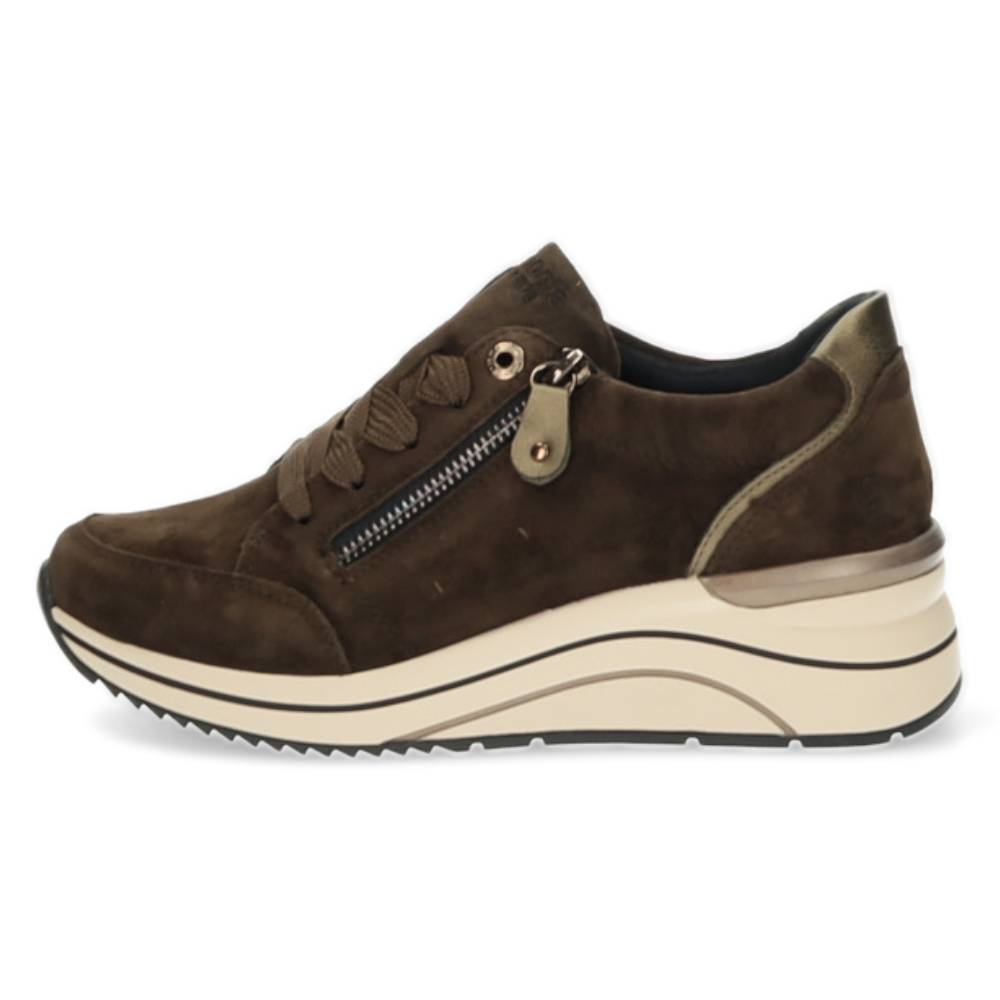 donkerbruine sneaker