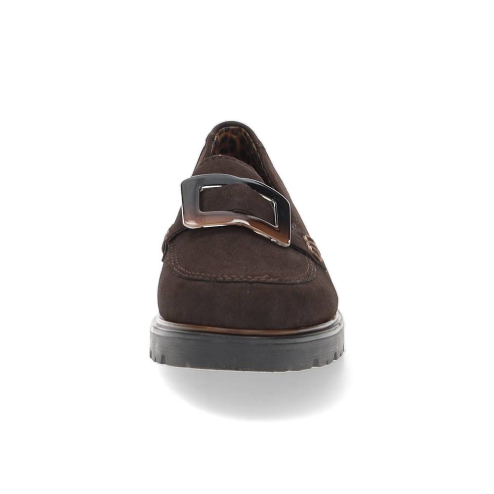 bruine mocassin