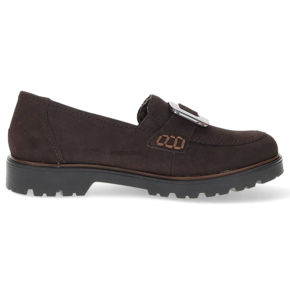 bruine mocassin