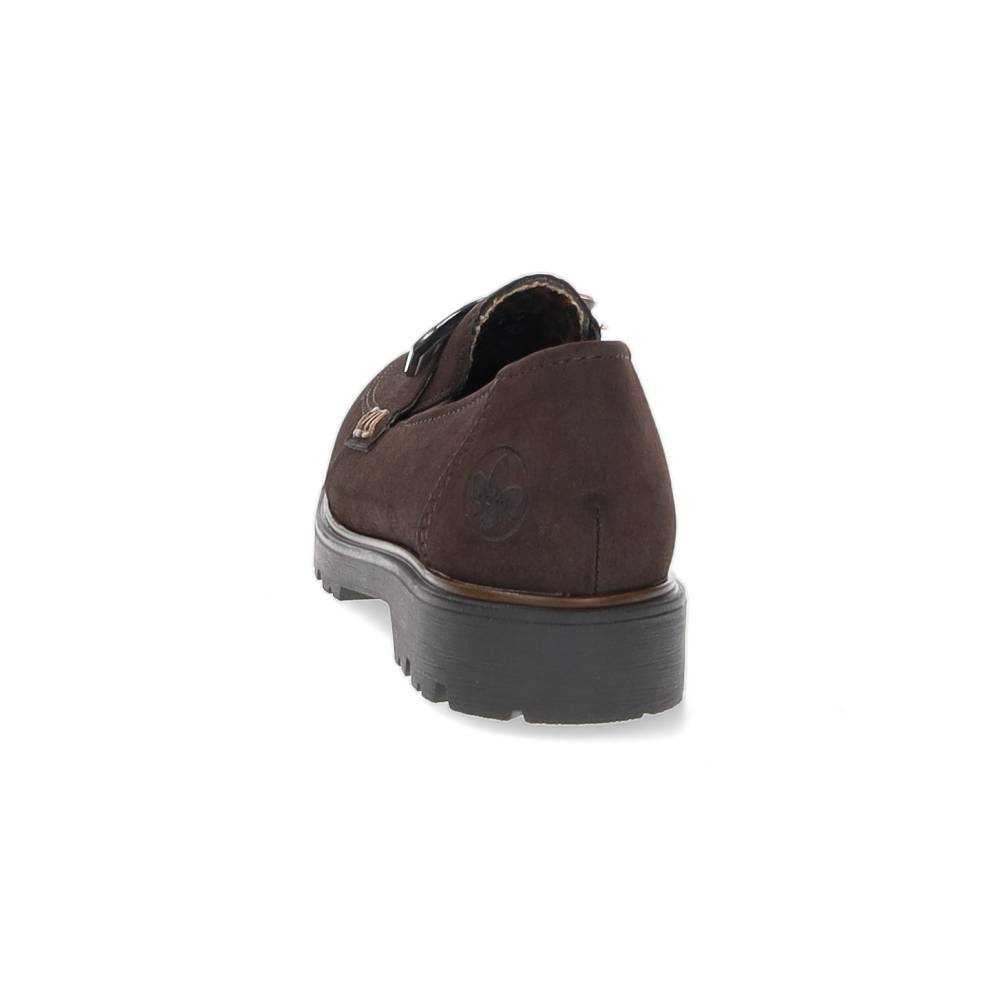 bruine mocassin