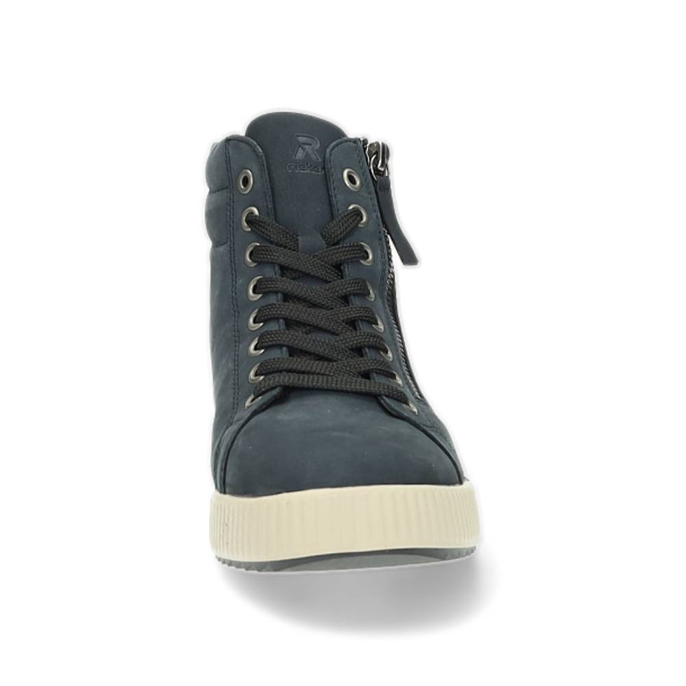 blauwe sneaker