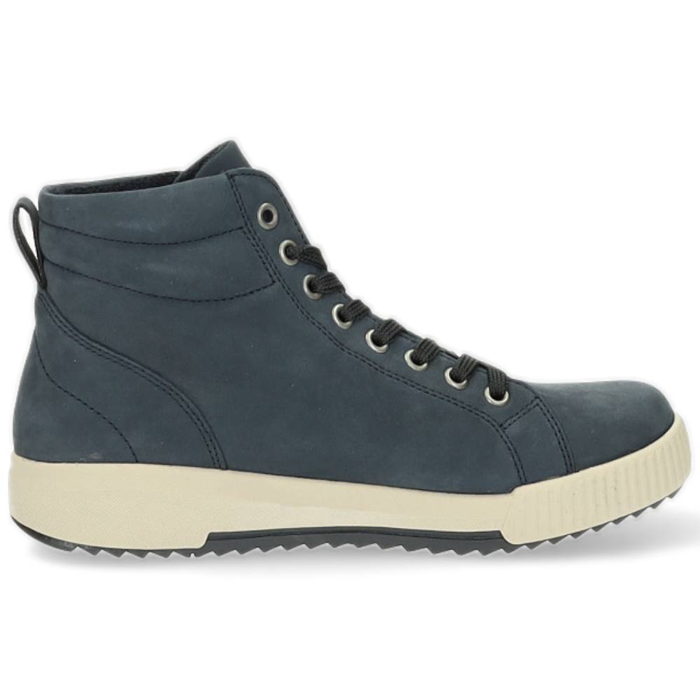 blauwe sneaker