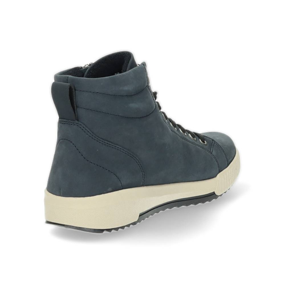 blauwe sneaker