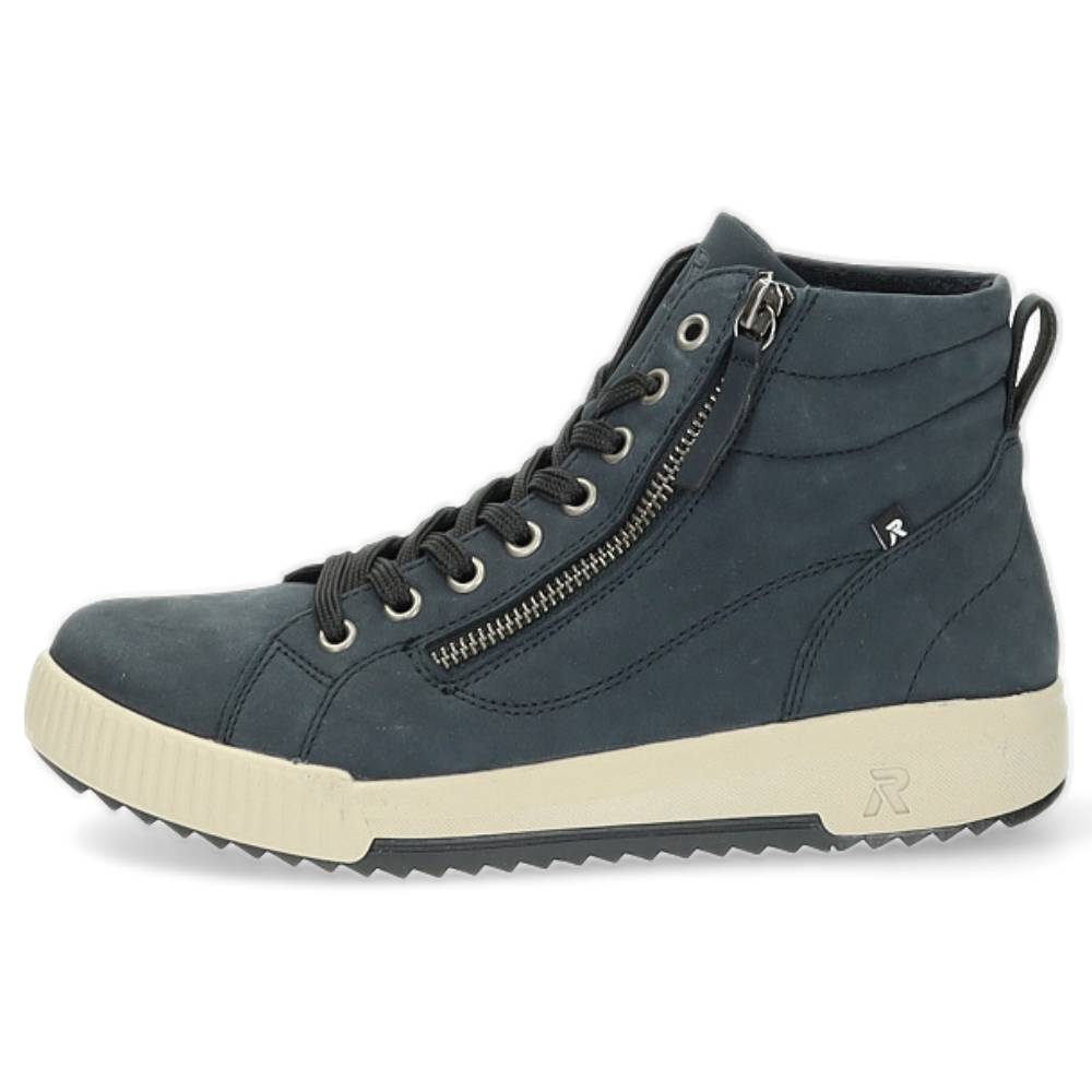 blauwe sneaker