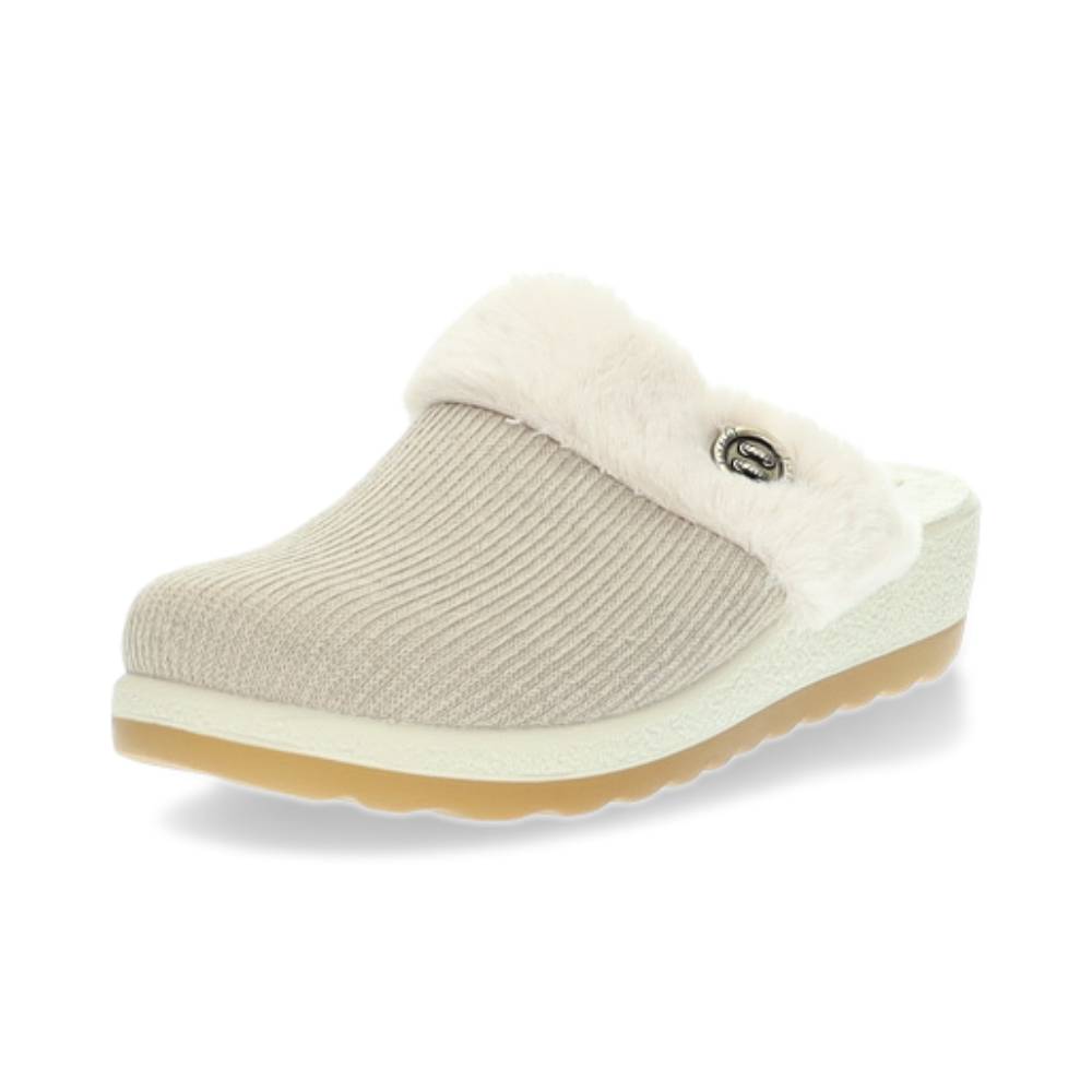 beige pantoffel