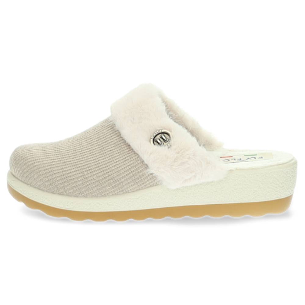 beige pantoffel