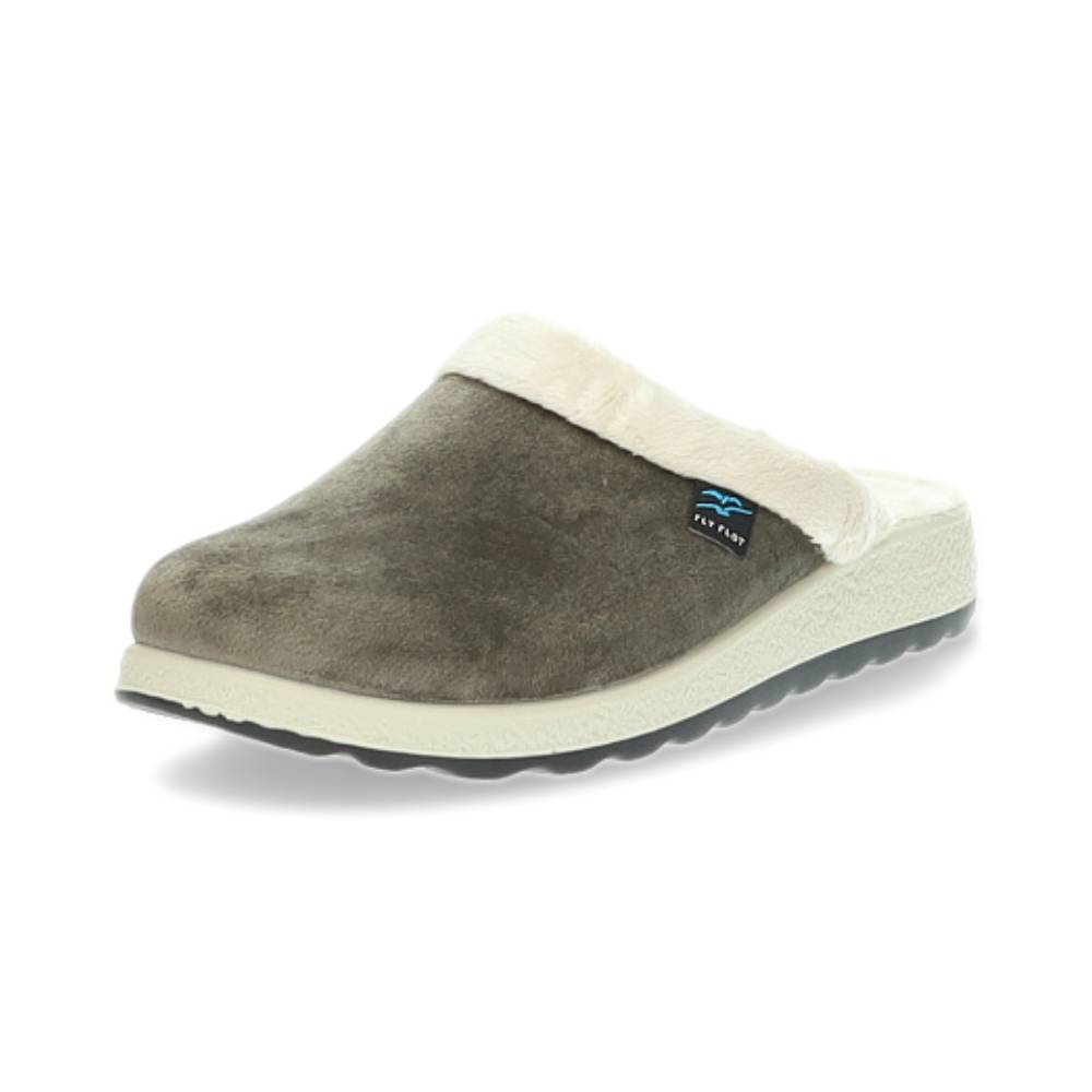 taupe pantoffel
