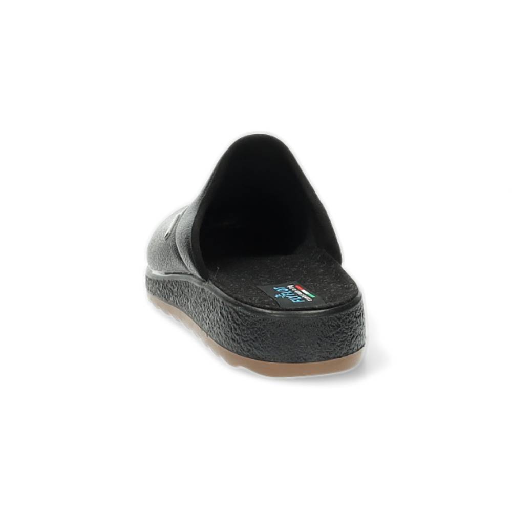 zwarte pantoffel