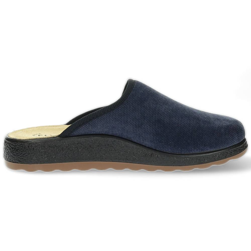 blauwe pantoffel